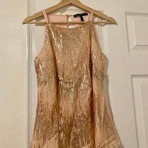 Embellished Mesh Top